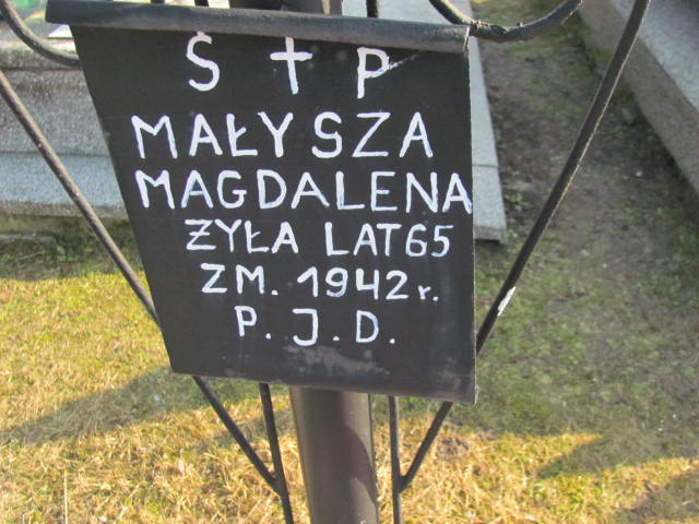 Magdalena Małysza Huta Krzeszowska - Grobonet - Wyszukiwarka osób pochowanych