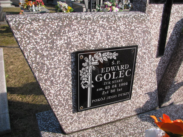 Józef Golec Huta Krzeszowska - Grobonet - Wyszukiwarka osób pochowanych