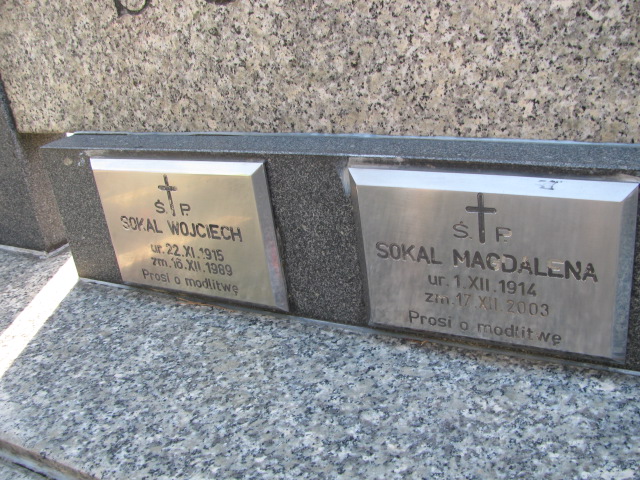 Magdalena Sokal 1914 Huta Krzeszowska - Grobonet - Wyszukiwarka osób pochowanych