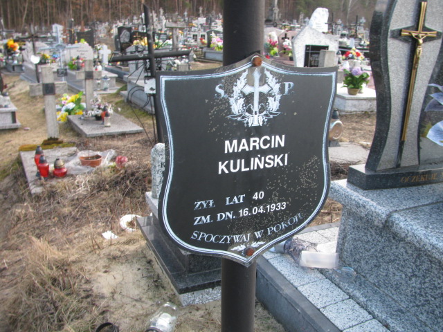 Marcin Kuliński Huta Krzeszowska - Grobonet - Wyszukiwarka osób pochowanych
