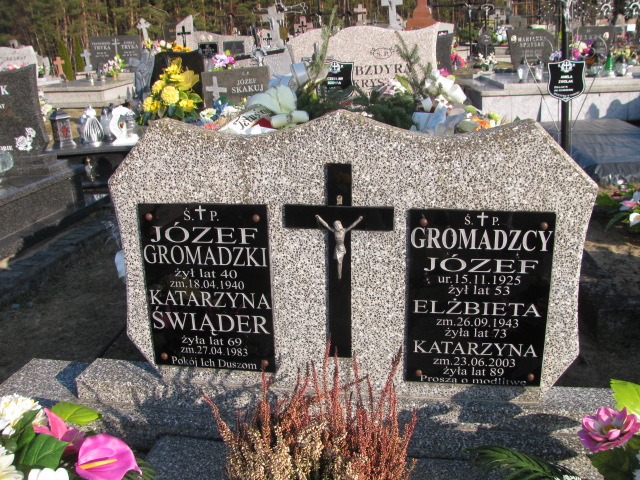 Katarzyna Gromadzka Huta Krzeszowska - Grobonet - Wyszukiwarka osób pochowanych