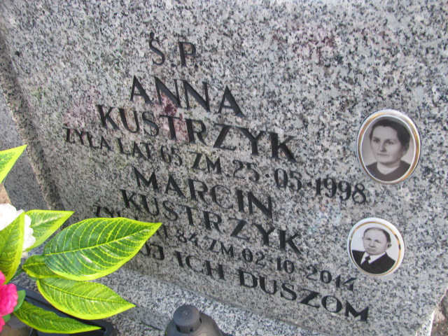 Anna Kustrzyk Huta Krzeszowska - Grobonet - Wyszukiwarka osób pochowanych