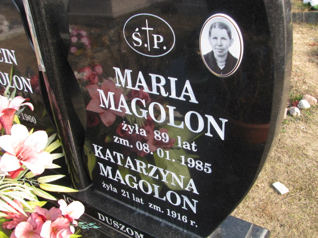Maria Magolon Huta Krzeszowska - Grobonet - Wyszukiwarka osób pochowanych