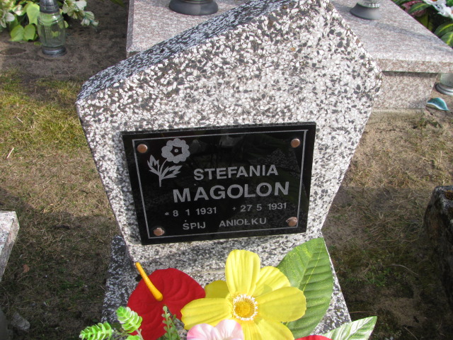 Stefania Magolon 1931 Huta Krzeszowska - Grobonet - Wyszukiwarka osób pochowanych