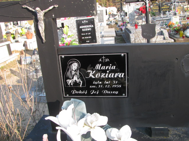 Maria Koziara Huta Krzeszowska - Grobonet - Wyszukiwarka osób pochowanych
