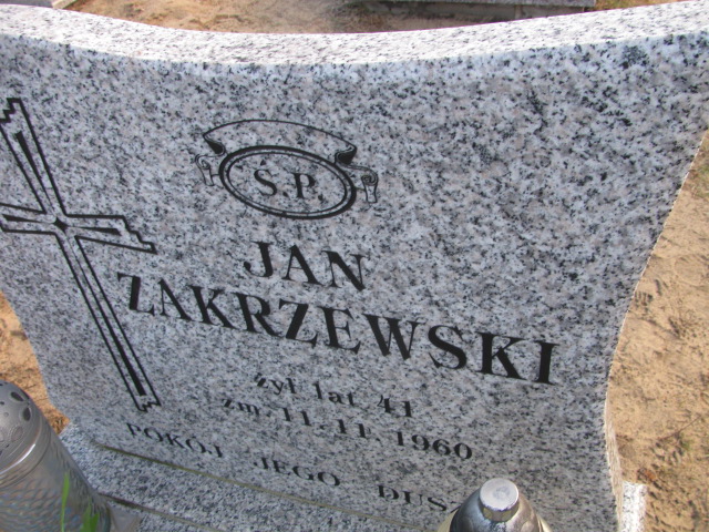 Jan Zakrzewski Huta Krzeszowska - Grobonet - Wyszukiwarka osób pochowanych