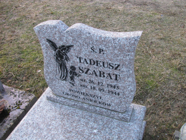 Tadeusz Szabat 1943 Huta Krzeszowska - Grobonet - Wyszukiwarka osób pochowanych