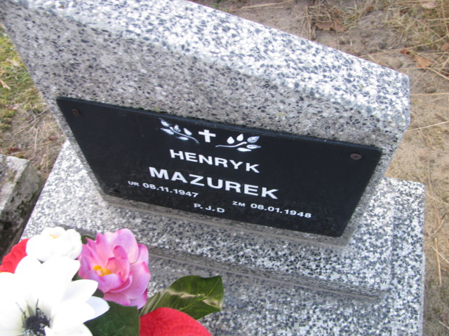 Henryk Mazurek 1947 Huta Krzeszowska - Grobonet - Wyszukiwarka osób pochowanych