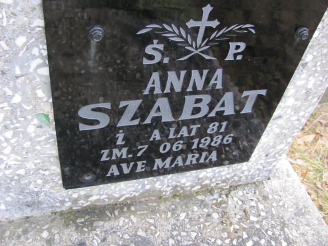 Anna Szabat Huta Krzeszowska - Grobonet - Wyszukiwarka osób pochowanych