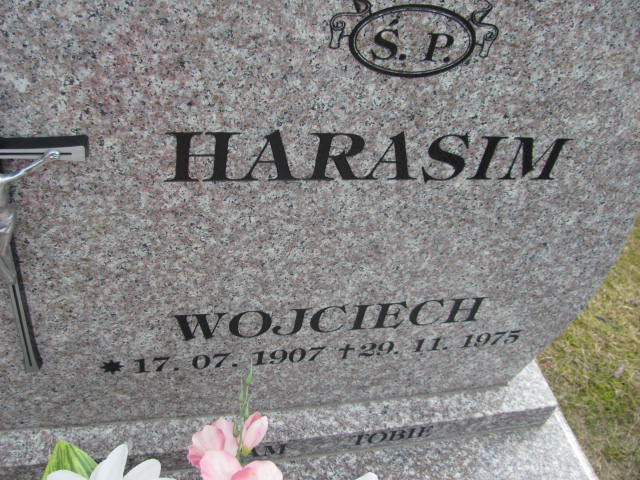 Wojciech Harasim 1907 Huta Krzeszowska - Grobonet - Wyszukiwarka osób pochowanych