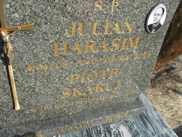 Julian Harasim 1946 Huta Krzeszowska - Grobonet - Wyszukiwarka osób pochowanych